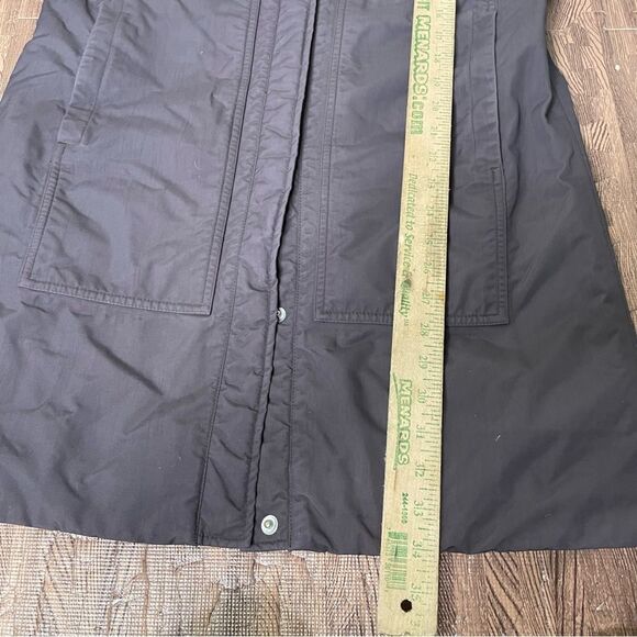 Lands’ End Womens Hooded Canvas Barn Chore Coat Parka Jacket Size Small - Picture 8 of 12